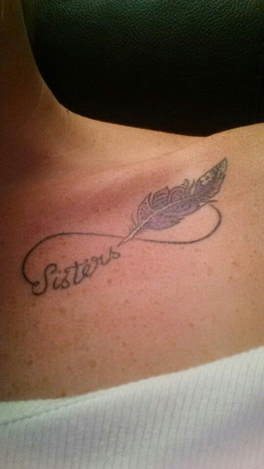  feather sister tattoos