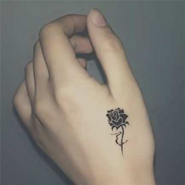  simple rose tattoo
