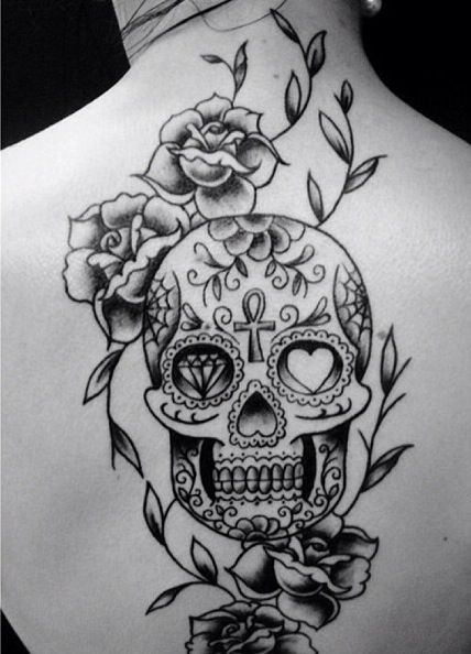  skull leg tattoos