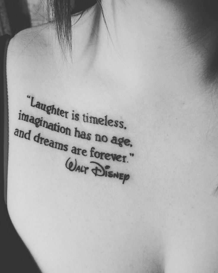  disney tattoos quotes