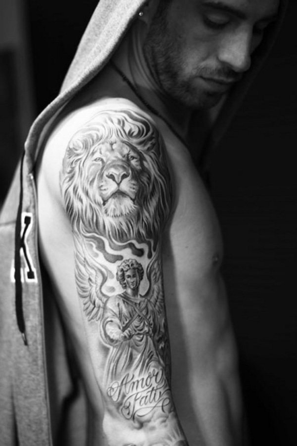  lion tattoo sleeve