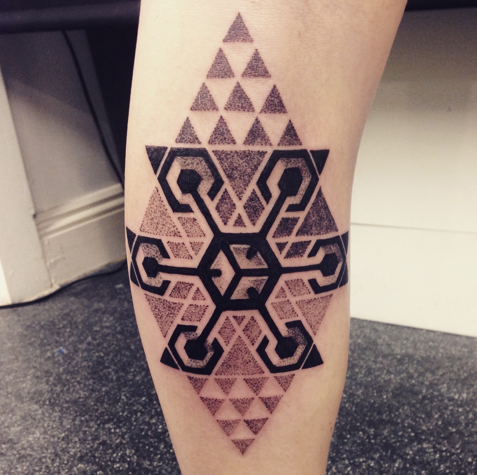  geometric music tattoos
