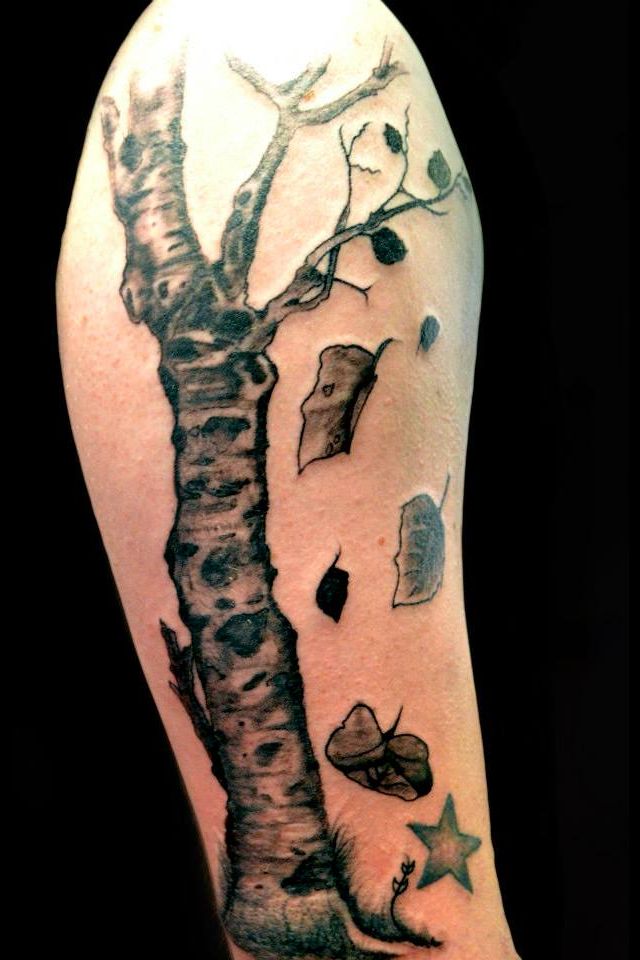  aspen tree tattoos