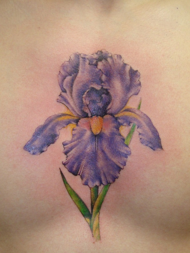  violet flower tattoos