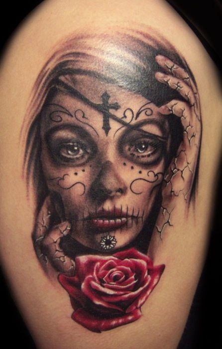 candy skull tattoos