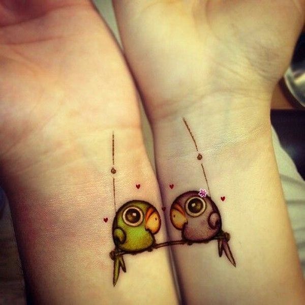  subtle couple tattoos