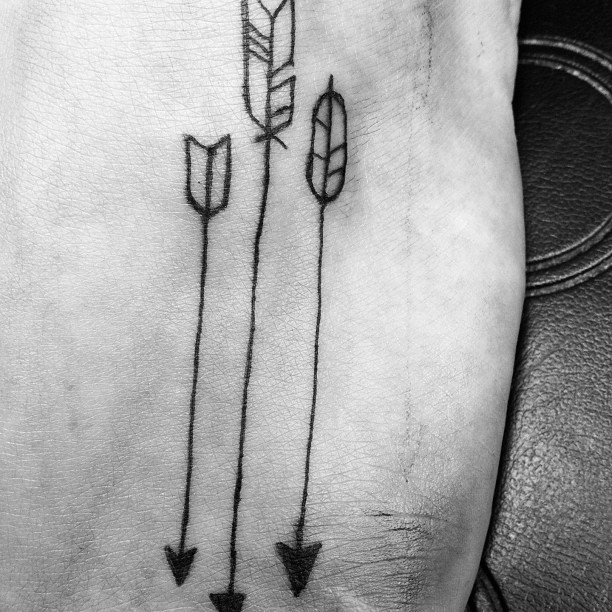  three arrow tattoo