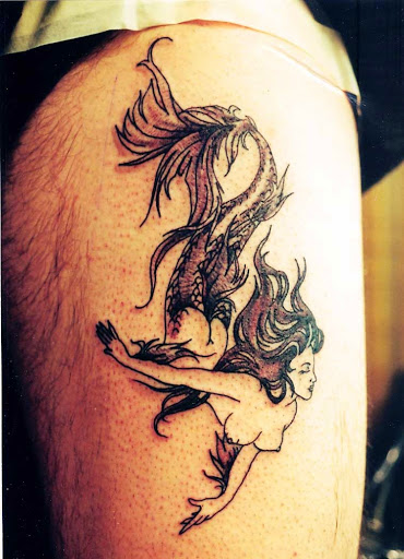  creepy mermaid tattoos