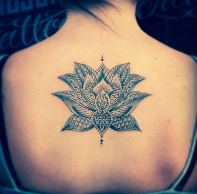  egyptian lotus flower tattoo