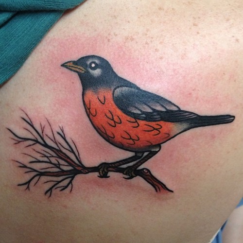 robin bird tattoos