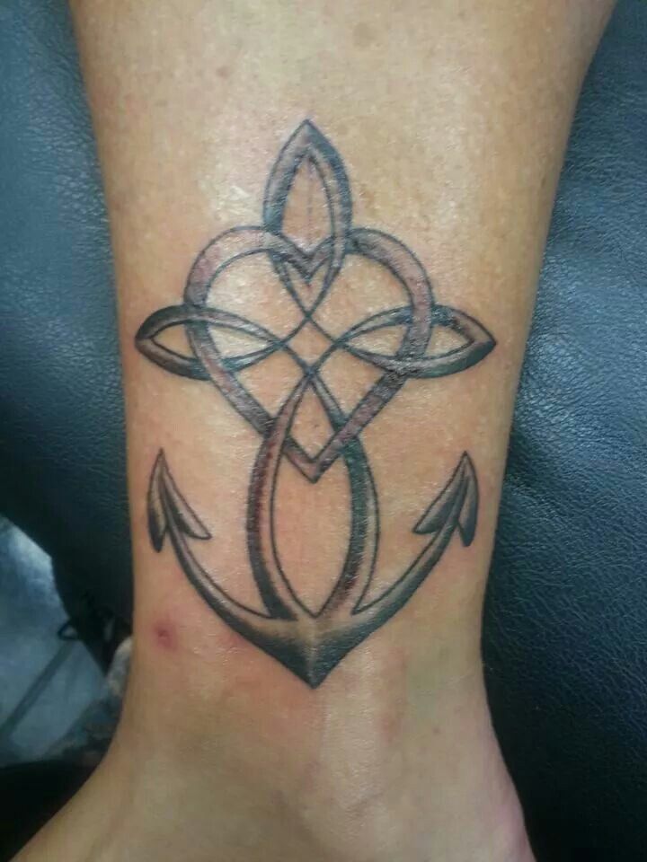  cross anchor tattoos