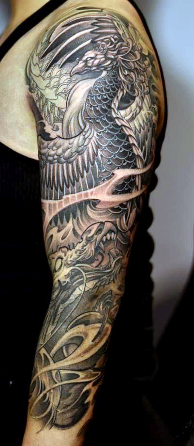  mythical dragon tattoo