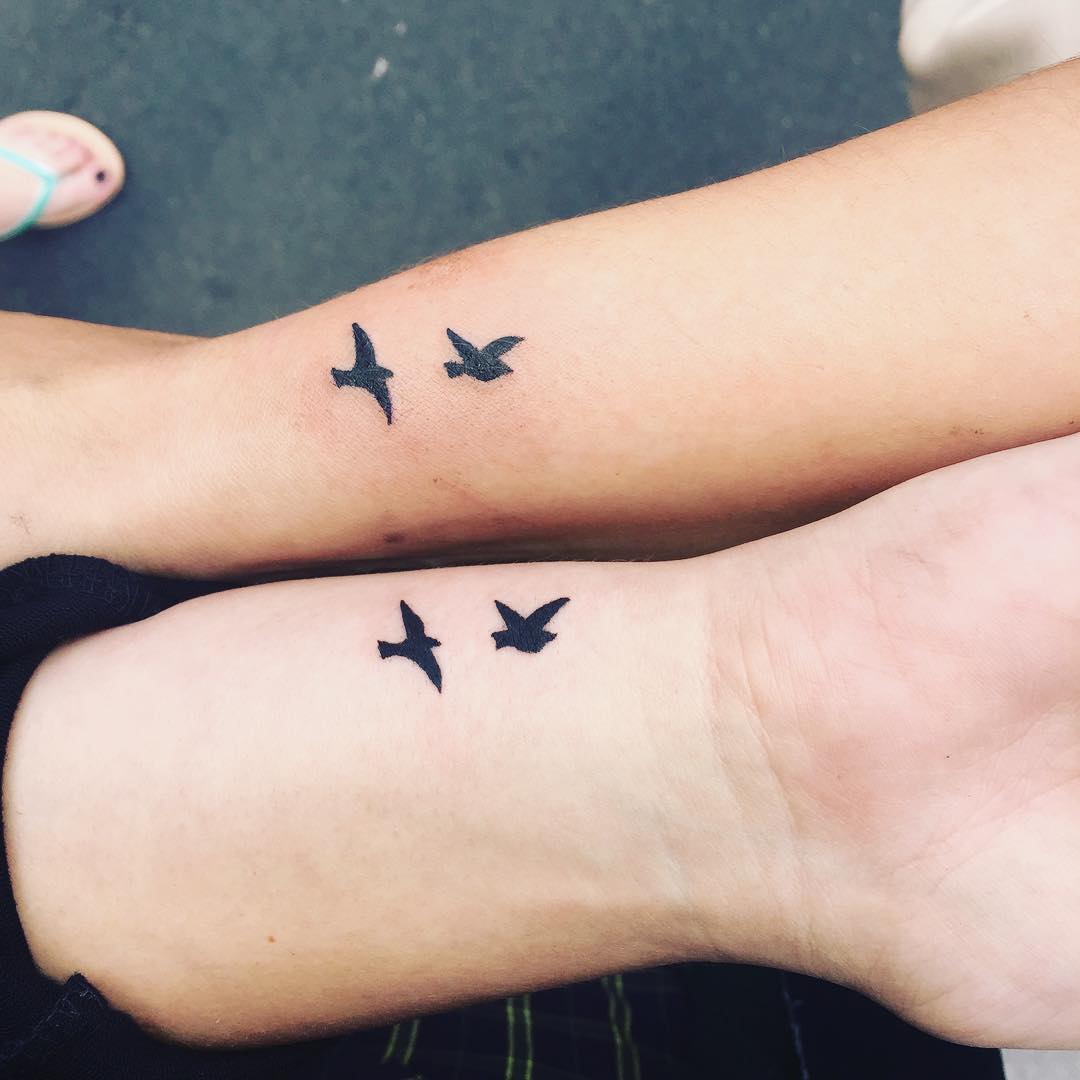  tiny matching tattoos