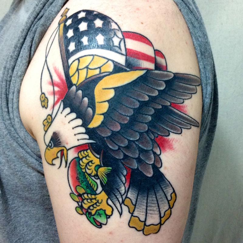  traditional tattoos eagle