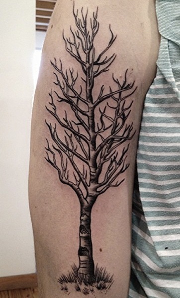  birch tree tattoos