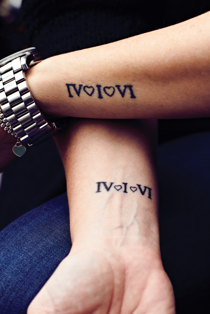  couple tattoos initials