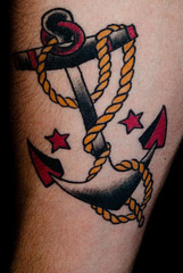  sailor jerry anchor tattoos