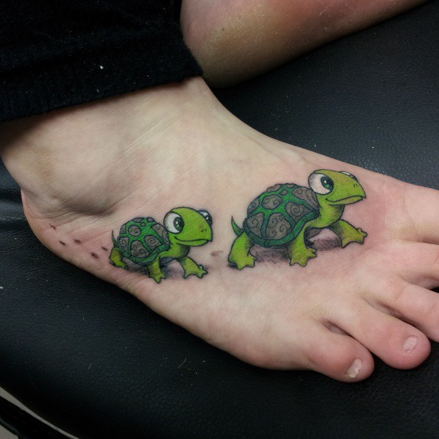  turtle family tattoos