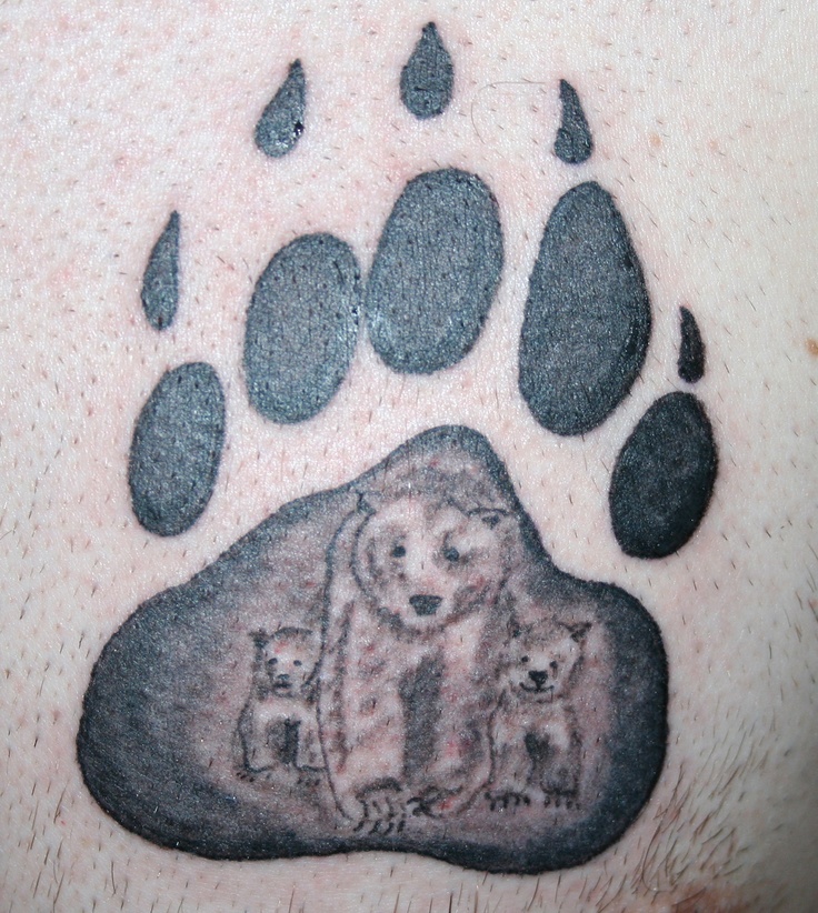  bear family tattoos