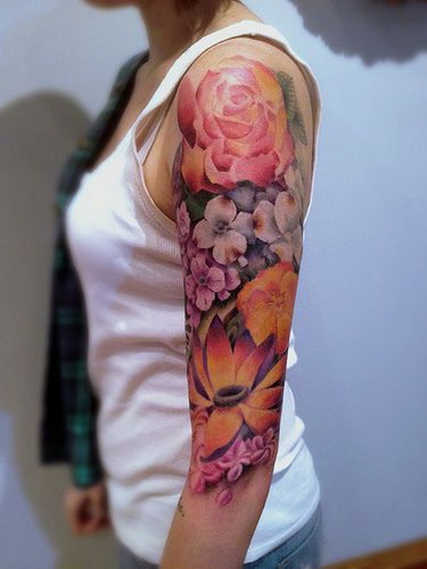  feminine sleeve tattoos