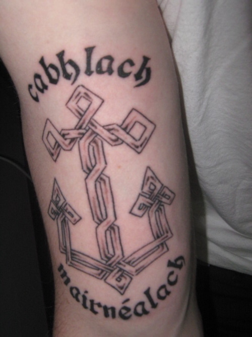  celtic anchor tattoos