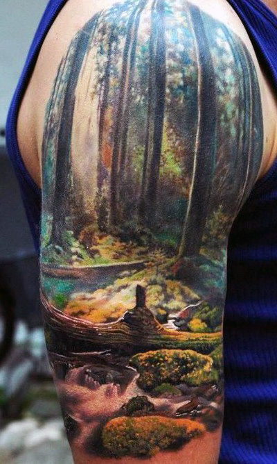  nature sleeve tattoos