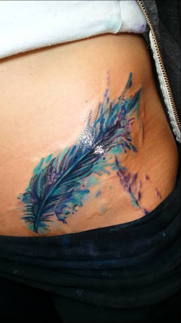 watercolor tattoos coverup