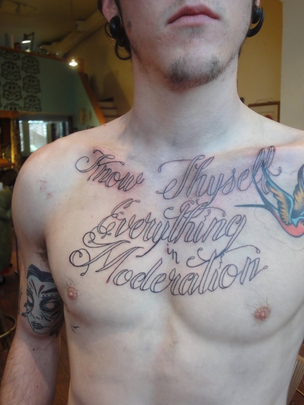  chest tattoos quotes