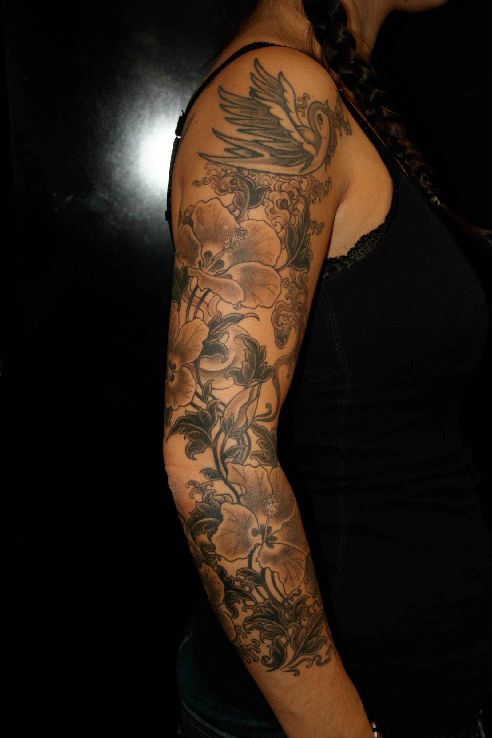  flower tattoos sleeve