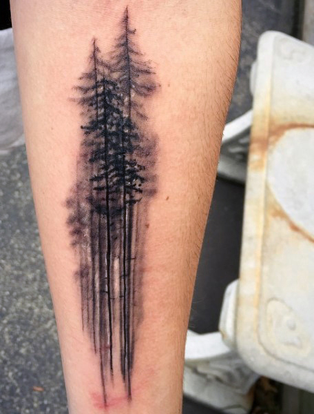  pine tree tattoos