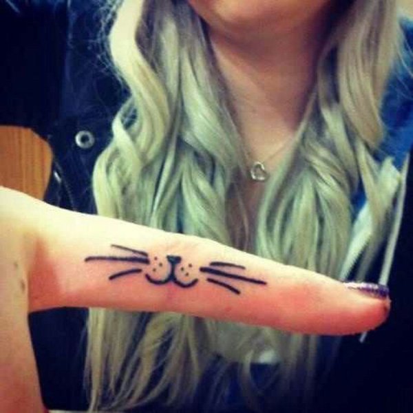  cute finger tattoos