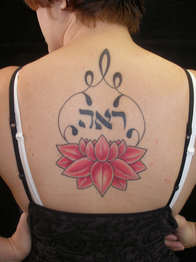  lotus flower tattoo placement