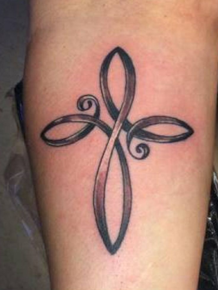  infinity cross tattoos