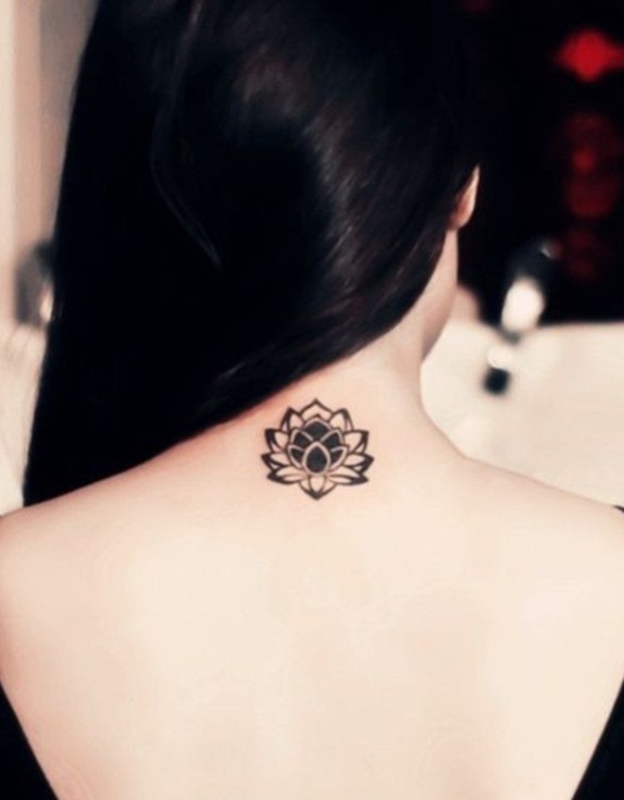 small tattoos lotus