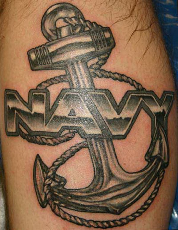 detailed anchor tattoos
