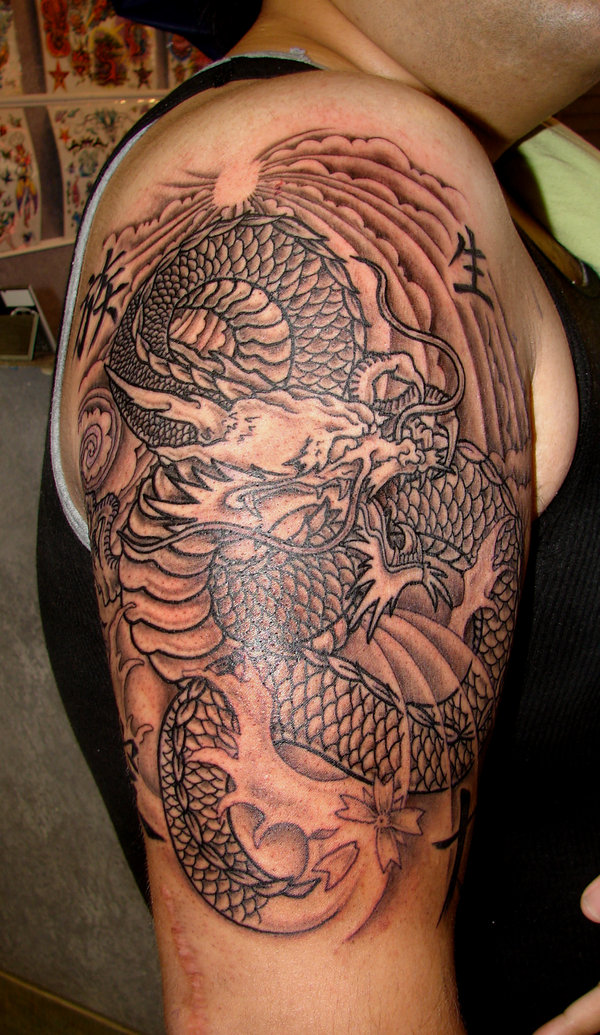  dragon tattoo art