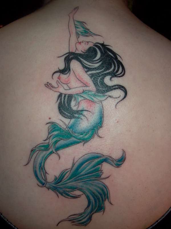 scary mermaid tattoos