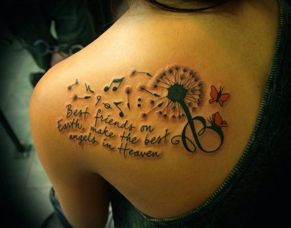 dandelion music tattoos