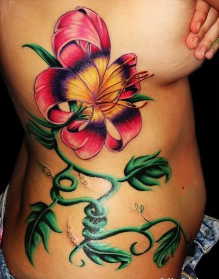  december flower tattoos