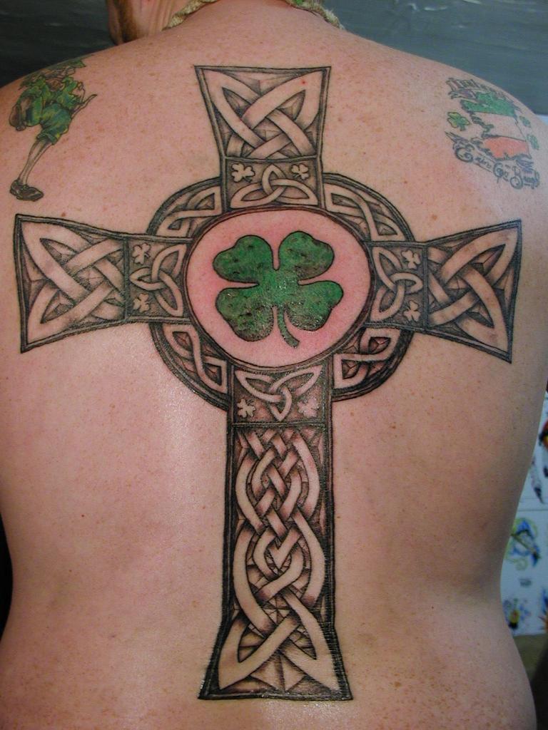 irish cross tattoos