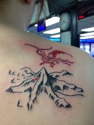  lonely mountain tattoo