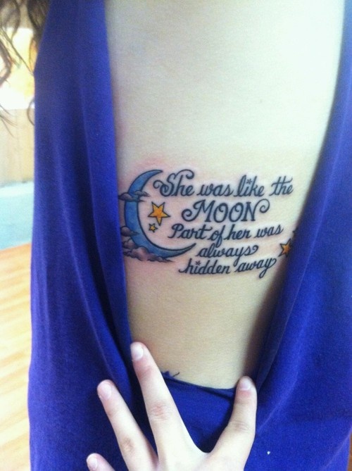  moon tattoo quotes