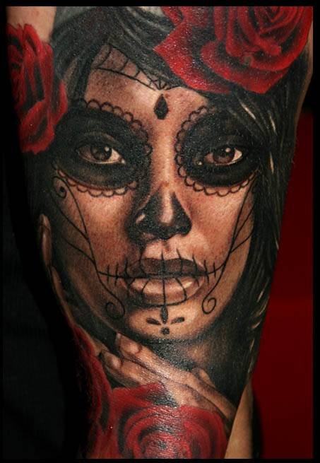  catrina skull tattoos