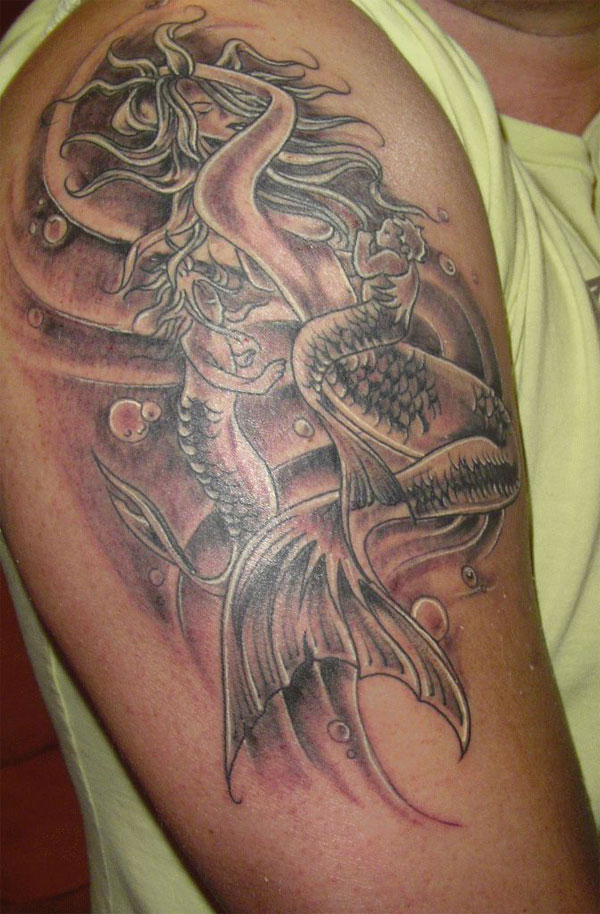  mother daughter mermaid tattoos