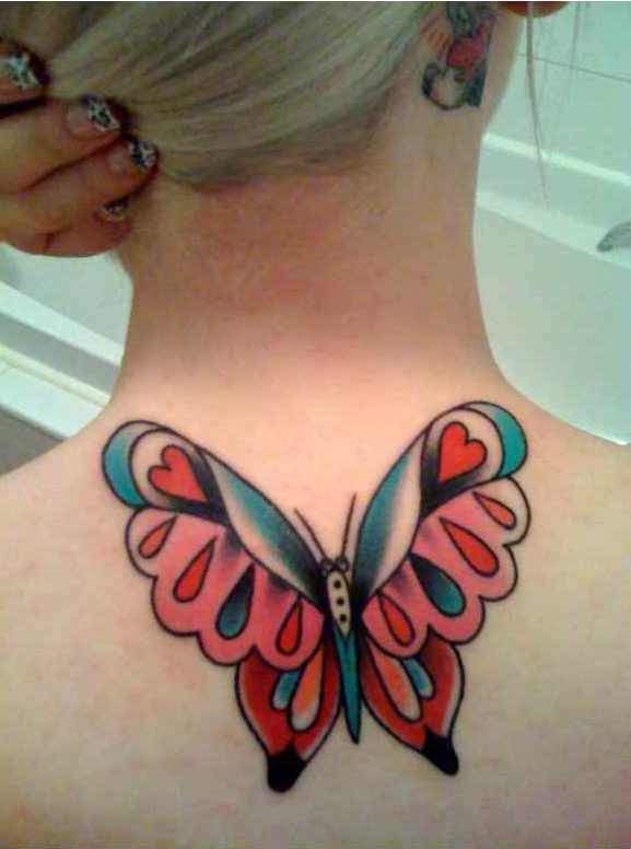  rainbow butterfly tattoos