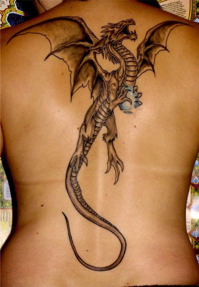  european dragon tattoo