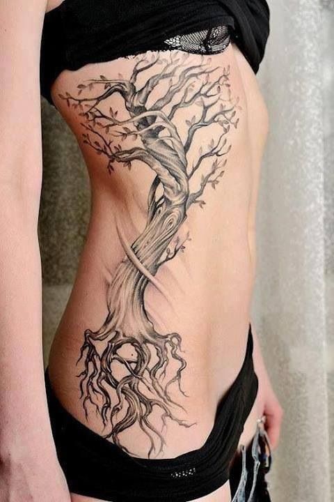 twisted tree tattoos