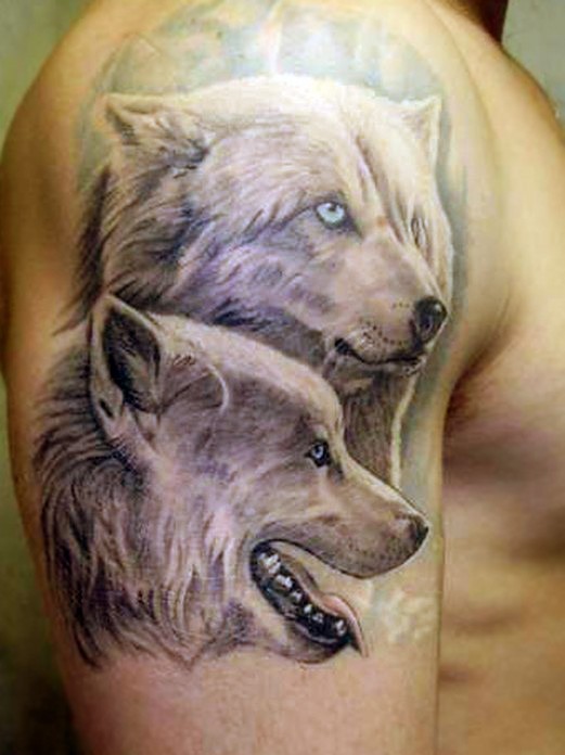  wolf tattoo wolves