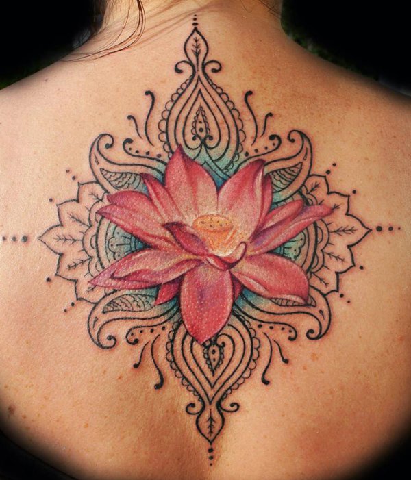  beautiful lotus flower tattoo