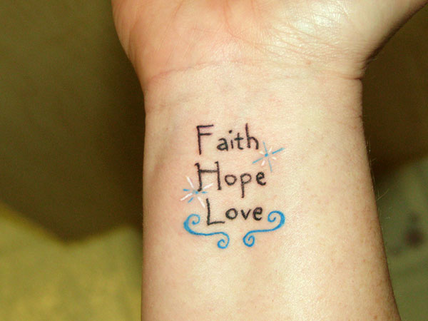  small tattoos faith